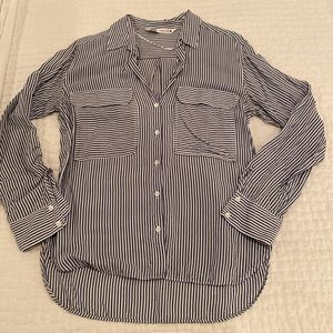 Zara Long-Sleeve Button Down Shirt